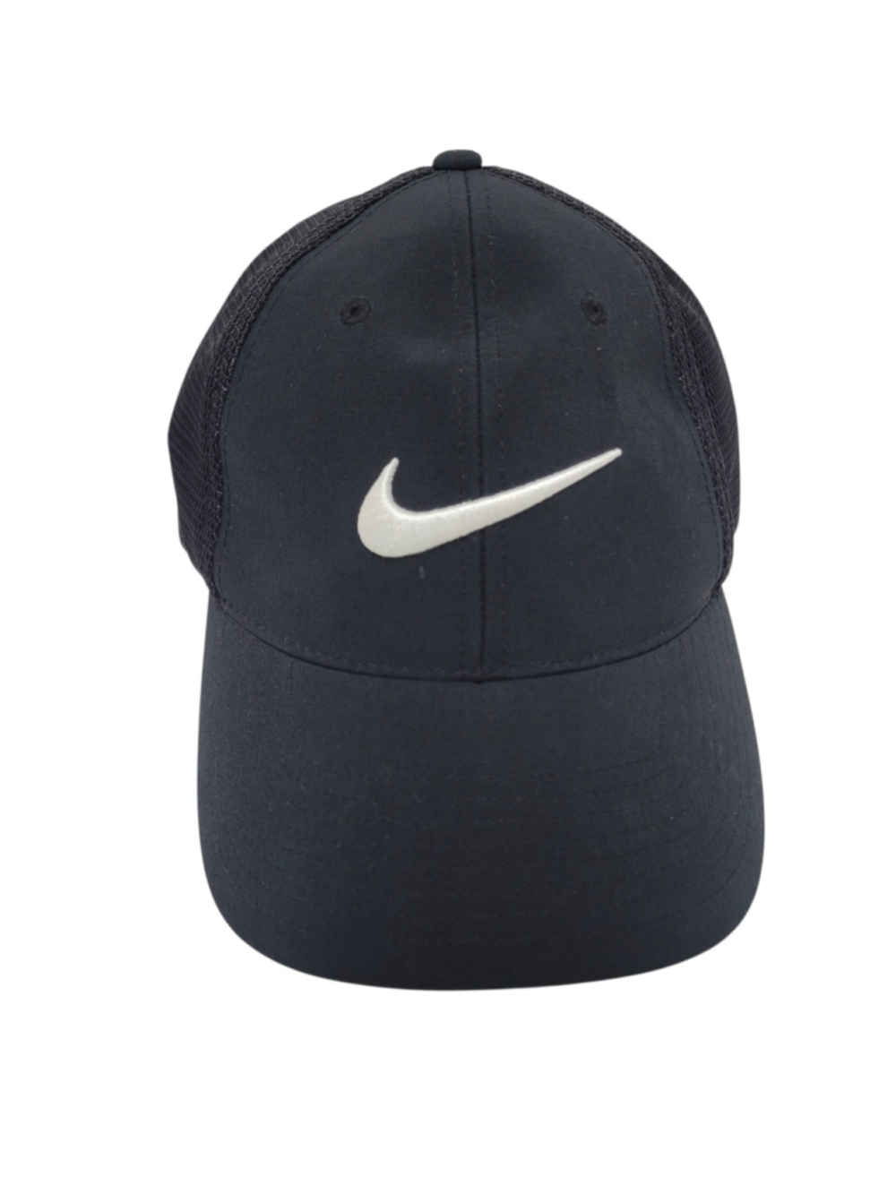 Nike Golf Black FLEXIT Men's One Size Baseball Cap Hat Pre-owned Condition